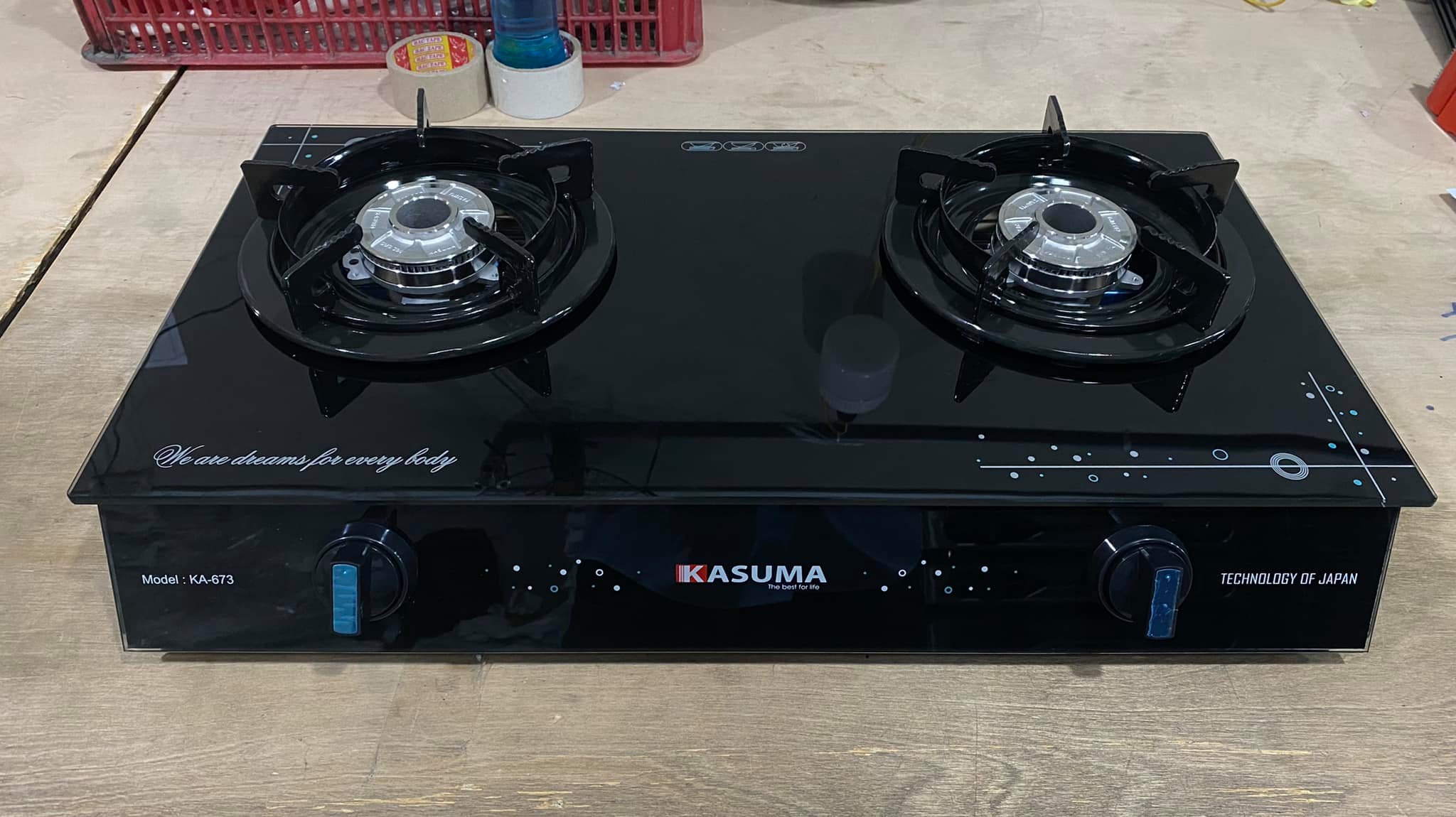 BẾP KÍNH ĐÔI KASUMA KS-673